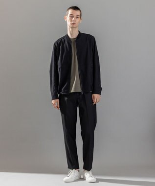 JOSEPH HOMME 新素材【新色追加】ハイゲージベアスムース　クルーネックＴシャツ 【新色】ダークグリーン系