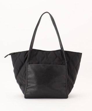 LA BAGAGERIE 【MONICA】キルティングトートバッグ ブラック