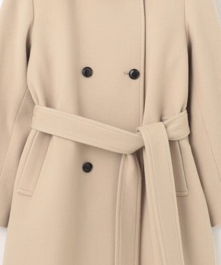 組曲 ライトビーバー トレンチライク ロングコート ベージュ系