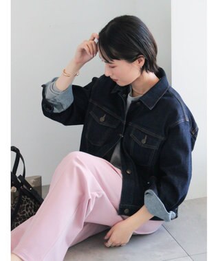 Te chichi デニムジャケット ネイビー