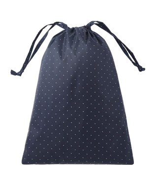 MOONBAT FLAT PURE サイクル レインポンチョ ドット 自転車 収納袋付き ネイビーブルー