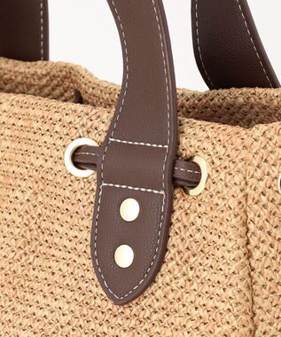 LA BAGAGERIE サイドタッセルサマートート　Sサイズ ベージュ