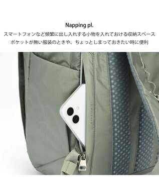 ACE BAGS & LUGGAGE W&.Day/Night モルテルン ラウンドリュック A4サイズ 14.0インチPC収納 20492 ダブルアンド セージグレー