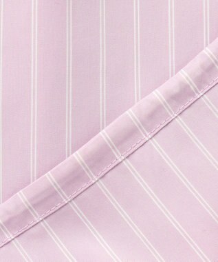 ANY SIS クロップドヨークハオリ シャツ ラベンダーストライプ