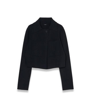 JOSEPH ミラノ　ボクシーショートジャケット Black