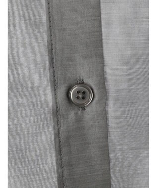 Green Parks AnriettMusee シアーボリュームスリーブブラウス Gray