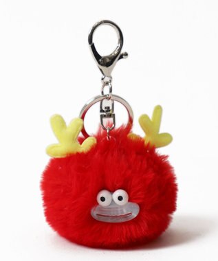 WEGO トナカイモンスターぬいぐるみキーホルダー レッド