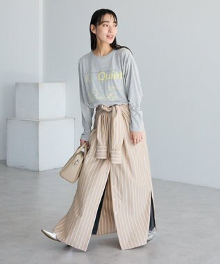 CRAFT STANDARD BOUTIQUE ロゴプリントロンTee Gray