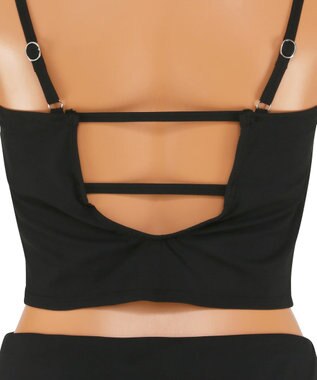 San-ai Resort（三愛水着楽園） 【UPF50＋】ロングパンツ3点セット　9M・11L　【San-ai Resort（サンアイリゾート）】 ブラック