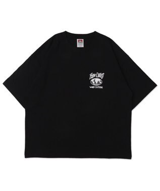 WEGO 【ユニセックス着用ITEM】別注BENDAVISアンサンブルグラフィックT ブラック