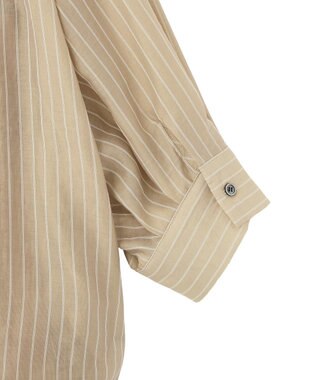 YECCA VECCA 【2点SET】ミリタリーシアーシャツセットキャミワンピース Beige