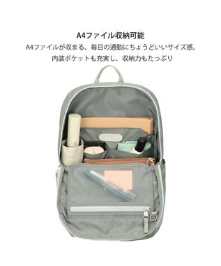 ACE BAGS & LUGGAGE W&.Day/Night モルテルン ラウンドリュック A4サイズ 14.0インチPC収納 20492 ダブルアンド セージグレー