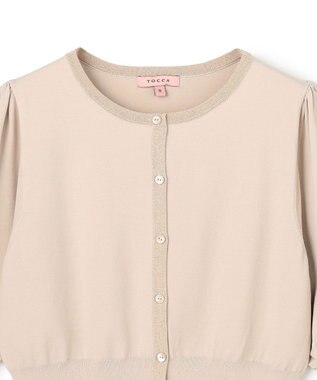 TOCCA 【鈴木ゆうかさん着用】BALOON カーディガン ブラウン系