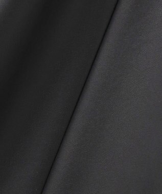 ICB フェイクレザー ナロースカート（サスペンダー付き） ブラック系