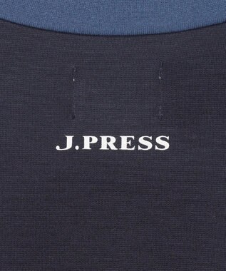 J.PRESS KIDS 【吸水速乾】【140-170cm】ポンチローマ トリコロール 切替Ｔシャツ ネイビー系