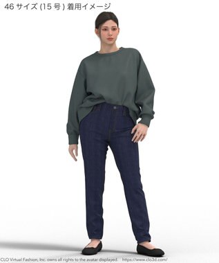 23区 L 【Lサイズ限定】23区DENIM ストレッチフィット スキニーパンツ ネイビー系