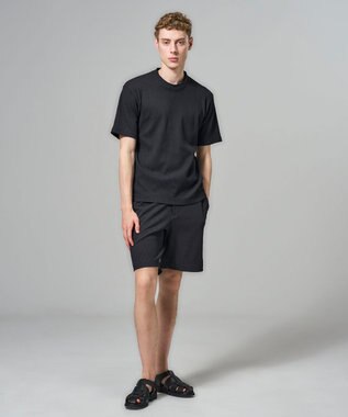 JOSEPH HOMME 【WEB限定】【新素材】エアータックジャージー ドロスト付ショートパンツ / BERMUDA ブラック系