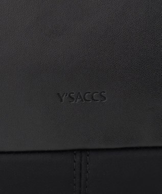 Y'SACCS 【ムック本掲載】ブロックモチーフリュックサック ブラック