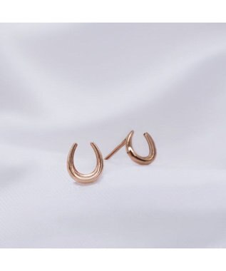 blancotokyo 【金属アレルギー対応/午年2026年干支】ホースシューピアス FELIZ ピンクゴールド