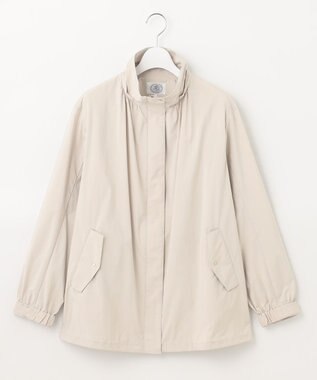 J.PRESS LADIES 【洗える・撥水】マイクロタフタ ブルゾン ライトグレー系