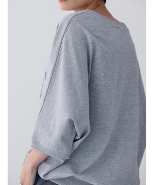 AMERICAN HOLIC ドルマンミニ裏毛プルオーバー② Light Gray Mixture