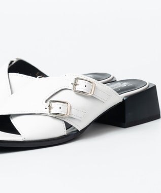 BONTRE 【BONTRE/ボントレ】モンクベルトサンダル ホワイト