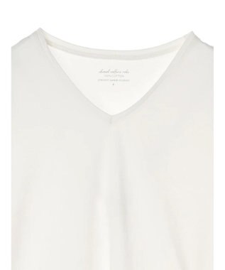 Green Parks 汗染み防止ＶネックＴシャツ Off White