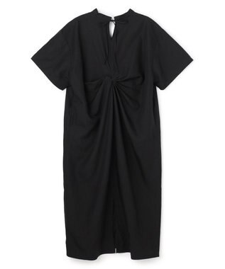 UNFILO L バックデザイン ワンピース ブラック