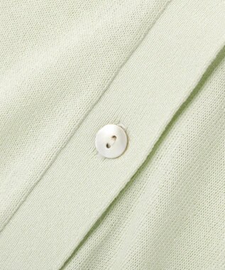 AMERICAN HOLIC 襟付き5分袖ニットカーディガン Mint
