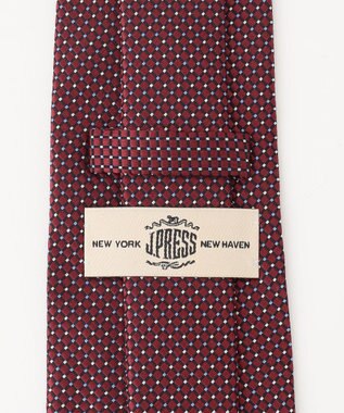 J.PRESS MEN 【GEOMETRIC JACQUARD COLLECTION】ジオメトリックジャガード ネクタイ ワイン系7