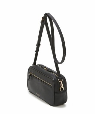 TOPKAPI 【TREASURE TOPKAPI】シュリンクレザー スクエア 2way ショルダー バッグ ブラック