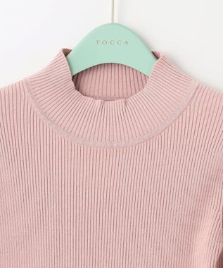 TOCCA 【洗える！】FILMS TURTLENECK タートルネックニット ピンク系