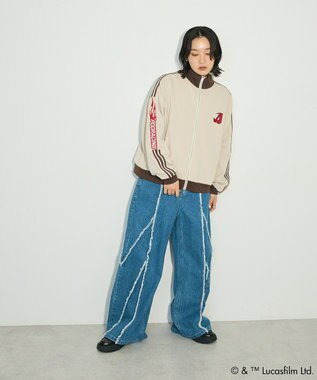 Green Parks ＳＴＡＲ　ＷＡＲＳ／トラックジャケット Beige