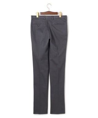 J.PRESS MEN 【ストレッチ】トリコチン ステムテーパード パンツ グレー系
