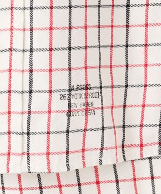 J.PRESS MEN 【WEB・一部店舗限定】コットンビエラタッタソール シャツ/B.D. レッド系3