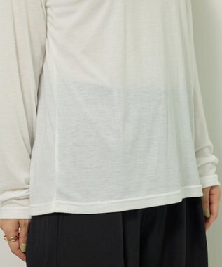 Green Parks ＳＥＴ２点２ｗａｙシャーリングニット＋インナー Orange