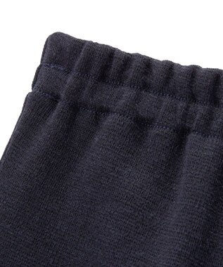 MIKI HOUSE HOT BISCUITS 【ミキハウス】【95-130cm】 ポンチジャージ素材のハーフパンツ(ひざ上丈) 紺