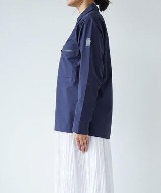 F/ACSION SHIGURE レインシャツジャケット NAVY