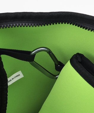 PW CIRCULUS 新色！【UNISEX】ロゴ トートバック クラッチバッグ付き パープル×ライム