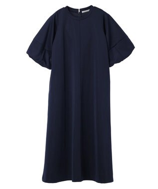 Green Parks armonia. 袖ボリュームポンチワンピース Navy