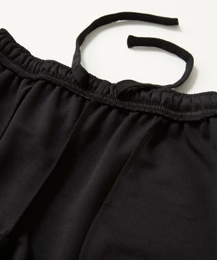 OP／FILA 【Kappa】バックプリントハーフパンツ ブラック