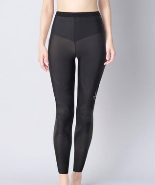 CW-X 【WOMEN】 スポーツタイツ 下半身フルサポート ジェネレーターモデル2.0 吸汗速乾 抗菌防臭 HZY399 /ワコール ブラック