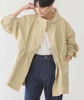 AMERICAN HOLIC 花粉防止撥水加工マウンテンパーカー Light Beige