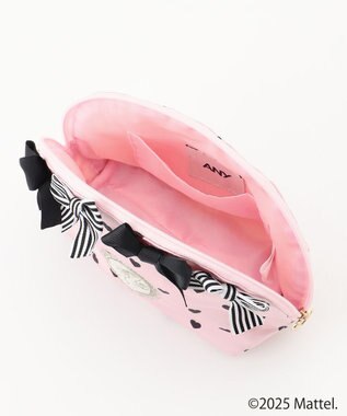 ANY KIDS 【Barbie(TM)】リボン ラウンドポーチ ピンク