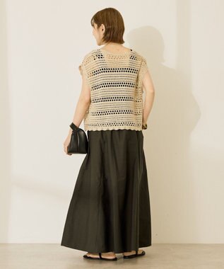 AMERICAN HOLIC ギャザーフレアスカート Charcoal Gray