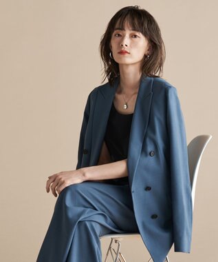 ICB L 【洗える】 スーペリアジャージー Uネックプルオーバー ブラック系