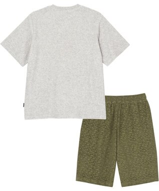 WACOAL MEN WEB限定　ルームウェア　半袖　ひざ上丈　綿混（本体）　前閉じ　/ブロス　GH3301 オリーブ