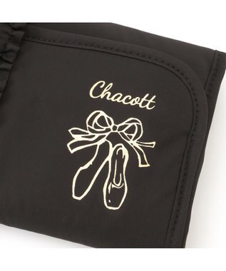 Chacott ギャザーロールケース ブラック