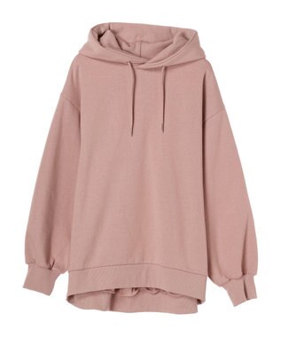 earth music&ecology 裏起毛パーカー Pink