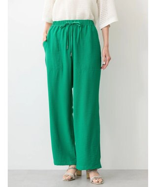 AMERICAN HOLIC 接触冷感Ｗポケットワイドパンツ Green